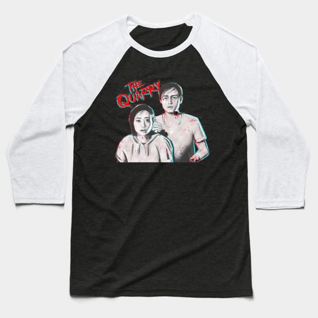 The Quarry - Kaitlyn and Dylan Baseball T-Shirt by brainbag